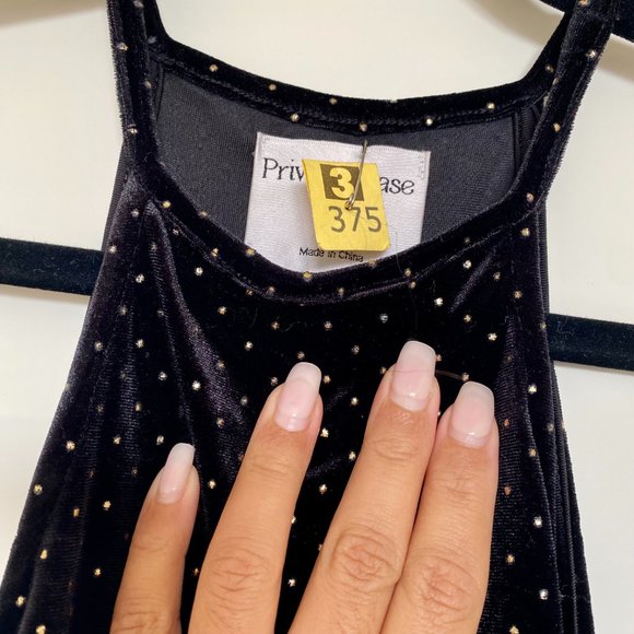 Privacy Please Velvet Gown Size XS - Picture 7 of 8